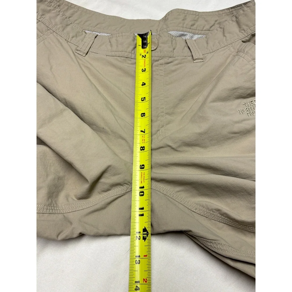 The North Face Mens Tan Khaki Nylon Ripstop Hiking Pants Size 30X31 T338 CZ17‎